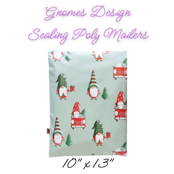 Gnomes Design Sealing Poly Mailers ~ Qty 20 ~ Size 10x13 - Picture 3 of 3